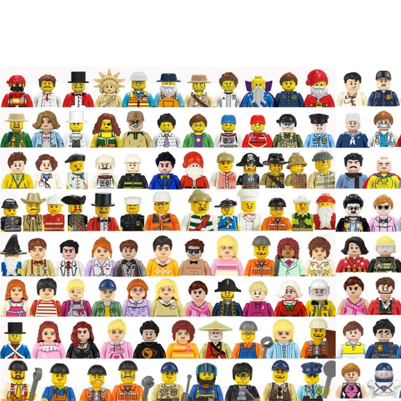 Disney 4cm Children Anime figure Building Blocks Kid Gift Toy Model Mini City Movies Characters Figurine Compatible With Lego