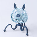 500mAh Stroller Fan Personal Portable Desk Handheld Baby Bed Car Seat Fan USB Rechargeable Fan Mini Stroller Accessories