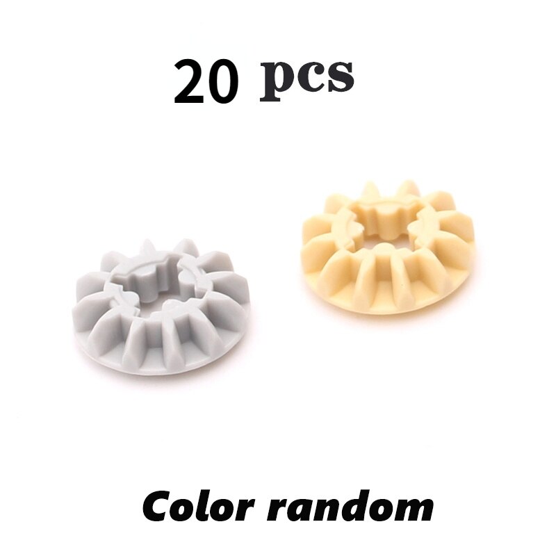 MOC Gear Series Gear Rotating Platform Gear Rack and Gear Differential  High-tech Parts Small Particles Building Blocks Toys
