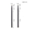 Professional Eye Makeup Brushes Black Flat Eyeliner Brush Eyebrow Application Lip Makeup Brush Eye Patch Makeup Tools 2/3pcs