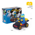 Mini Transportation tank plane Car Educational Assembled Models Building Blocks Compatible small Bricks toys for children