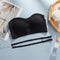 Strapless Bra for Woman Invisible Tube Tops Seamless Breathable Wireless Wedding Brassiere Push Up Bras Lingerie Sexy Bralette