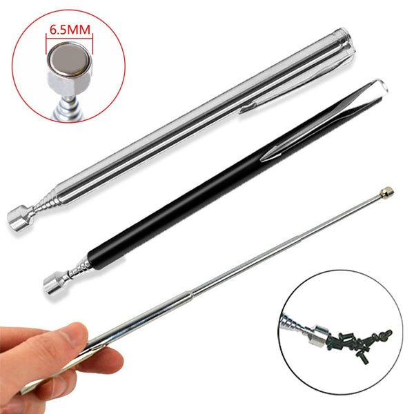 Mini Portable Telescopic Magnetic Pen Hand Portable Magnet Pick Up Tool Adjustable Pickup Rod Stick Picking Up Screws Nut Bolt