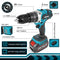 WOSAI 20V Brushless Electric Drill 20 Torque 115NM Cordless Screwdriver Li-ion Battery Electric Power Screwdriver Drill