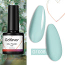 GELFAVOR Gel Nail Polish Glitter 8ML Semi-permanent Varnish Hybrid UV Nail Gel Polish For Manicure Nail Art Design Gel Varnishes