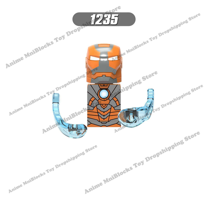 XH heroes bricks X1345 X1335 Disney anime mini action toy figures building blocks Assembly Toys bricks kids collection gifts