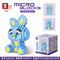 Disney DIY LinaBell assembly buildding blocks Goofy Pluto Anime Mini Action Figures Educational Toys kids Birthday Gifts