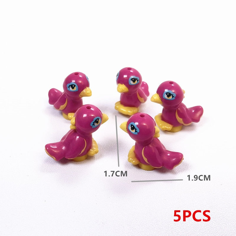Compatible Mini Animals Building Blocks for Children MOC Turtles Bird Dolphin Fish Model Building Blocks Bricks Kids DIY Toys