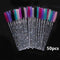 Disposable Crystal Eyelashes Brush Comb 25/50Pcs Eye Lashes Extension Mascara Wands Makeup Professional Makeup Beauty Tool