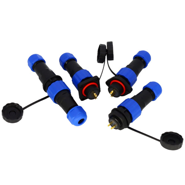 Waterproof connector SP1610 IP68 cable connector plug &amp; socket Male and Female SP16 2Pin 3Pin 4Pin 5Pin 6Pin 7Pin 9Pin