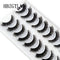 NEW 10 Pairs Natural False Eyelashes Fake Lashes Long Makeup 3d Mink Lashes Extension Eyelash Mink Eyelashes for Beauty 54
