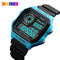 Wholesale 10pcs/ lot  Men&#39;s Sports Watch Square Dual Time LED Digital Watches Male Clocks Relojes Deportivos