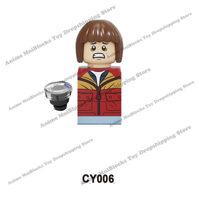 CY1001 LG1007 Mini action toy figures Building Blocks Stranger Things Movies dolls Educational assemble Toys Gifts For Children