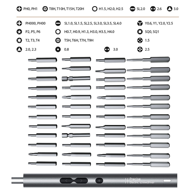 Electric Screwdriver 62/28/120pcs IN 1 Screwdriver Set Large Capacity Power Screwdriver Multi-accessory Precision Power Tools