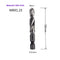 1-6pc M3 M4 M5 M6 M8 M10 Tap Drill Bits 1/4 Hex Shank Machine Hand Taps Titanium Coated HSS Drilling Tap Bits Thread Screw Tools