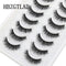 NEW 10 Pairs Natural False Eyelashes Fake Lashes Long Makeup 3d Mink Lashes Extension Eyelash Mink Eyelashes for Beauty 54