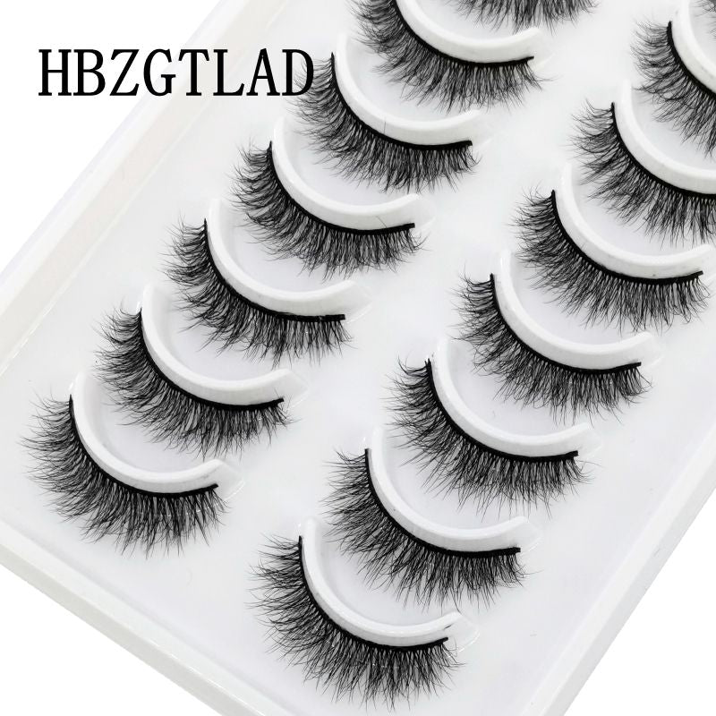 NEW 10 Pairs Natural False Eyelashes Fake Lashes Long Makeup 3d Mink Lashes Extension Eyelash Mink Eyelashes for Beauty 54