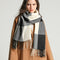 Luxury Plaid Scarf Winter Warm Cashmere Women Long Pashmina Foulard Female Scarves Lady Tassel Shawl Wraps 2022 Design New