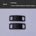 2pcs/pair Shoelace Buckle Metal Shoelaces AF1 Shoelaces Buckle Accessories Metal Lace Lock DIY Sneaker Kits Metal Lace Buckle