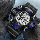 Brand Black Digital Watch for Men Women Sports Waterproof Outdoor Chronograph Hand Clock G Infantry Shock Student Wristwatch