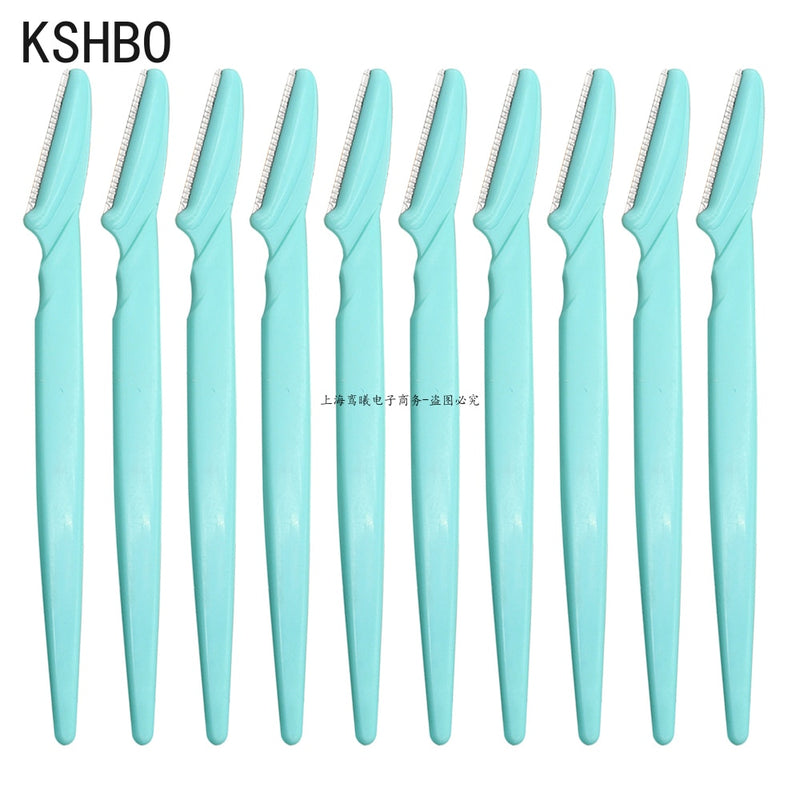 3/10/15 Pcs Professional Trimmer Safe Blade Shaping Knife Eyebrow Blades Face Hair Removal Scraper Shaver Makeup Beauty Tools