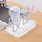 Baby feeding bottle drain rack, nipple feeding cup holder, storage drying rack, bottle cleaning and drying machine