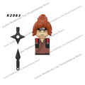 WM6109 Naruto blocks anime Sasuke Kakashi Madara Zetsu Might Guy Rock Lee mini action toy figures Assemble bricks toys kid gifts