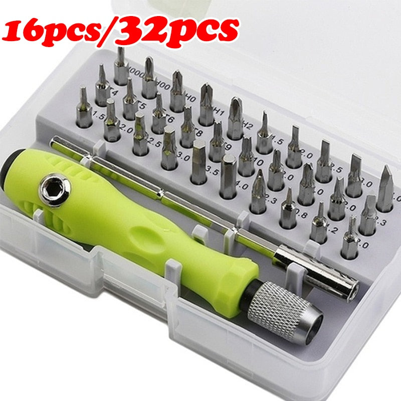 ANENG Tool Repair 32 In 1 Screwdriver Set Precision Mini Magnetic Screwdriver Bits Kit Phone Mobile IPad Camera Maintenance