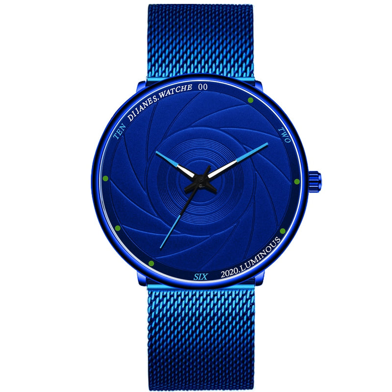 2022 minimalistischen Mens Fashion Uhren Ultra Dünne Edelstahl Mesh Gürtel Quarz Armbanduhr Männer Business Uhr Montre Homme