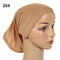 Ramadan Undercap Head Cover for Jewish Instant Jersey Bonnet Hijab Turbans for Women Muslim Fashion Inner Cap Turbante Capelli