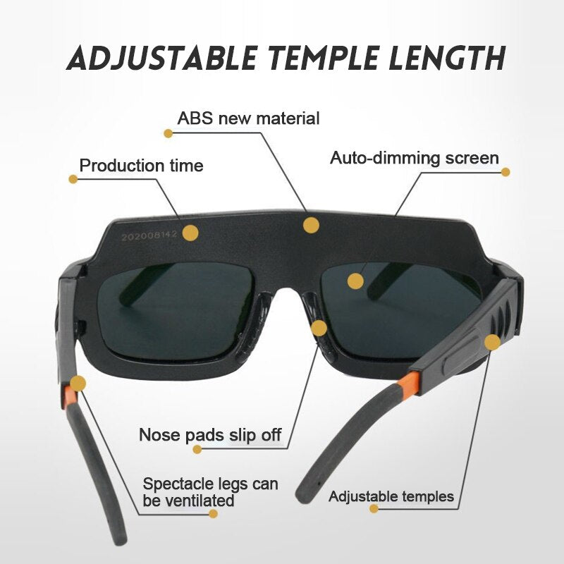 Automatic Darkening Dimming Welding Mask Welding Helmet Eyes Special Goggle/Welder Glasses For Welding Machine/Equipment Tools