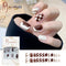 Fake Nails Art Nail Tips Press on False with Designs Set Full Cover Artificial Short Packaging Kiss Display Clear Tipsy Stick