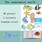 96 Pcs/Set Cartoon Color Paper Cutting Toys DIY Kids Craft Animal Handcraft Paper Art Learning Educational Toy