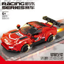 Racing Car City Speed Champions Sports Model Building Blocks DIY Bricks Kids Toy Classic Rally Super Racers Vehicle f1 technique