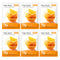 PUTIMI 6packs Exfoliating Foot Mask Feet Peeling Mask Spa Socks Smooth Dead Skin Remover Moisturizing Whitening Foot Mask