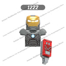 XP193 D009 WM718 Mark suit Disney anime movie figurine dolls mini plastic action toy figures Assemble blocks Christmas gifts