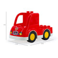 Big Building Blocks Accessories Compatible Large Bricks Children Kids Truck Car Bus City Traffic Series Assembly Educational Toy