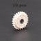 MOC Gear Series Gear Rotating Platform Gear Rack and Gear Differential  High-tech Parts Small Particles Building Blocks Toys