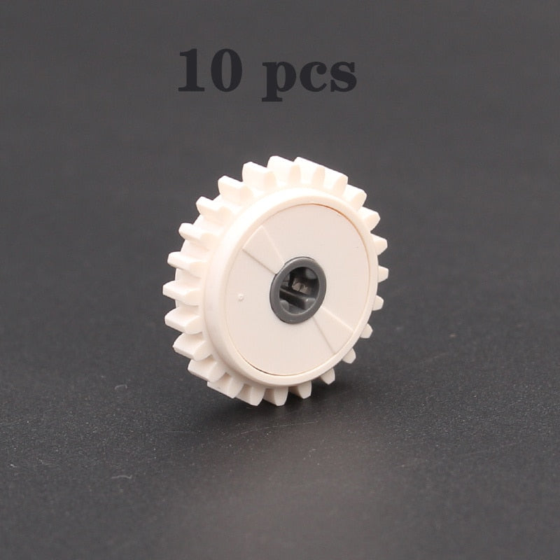 MOC Gear Series Gear Rotating Platform Gear Rack and Gear Differential  High-tech Parts Small Particles Building Blocks Toys