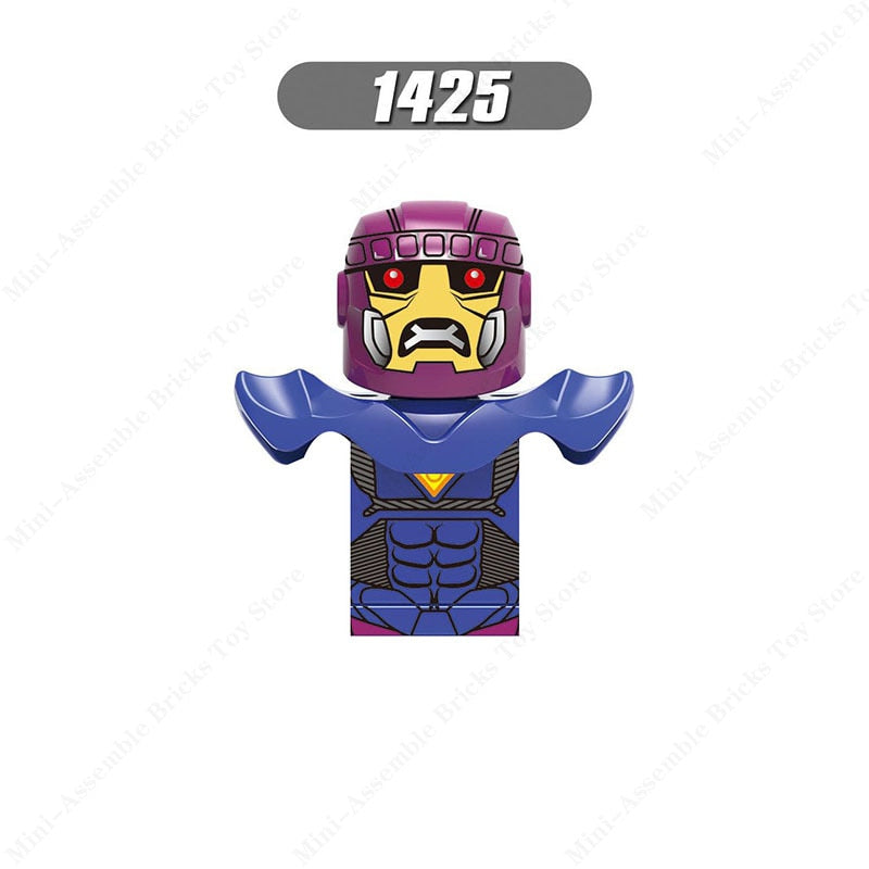 X0328 heroes blocks Disney anime movies X1833 X1835 X1836 mini action toy figures Assembly Toys bricks kids collection gifts