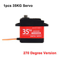 Waterproof 20KG 25KG 30kg 35kg 40KG 60KG Servos 180 270 360 Degree Large Torque Digital Servo Metal Gears 25T Arm For RC Car