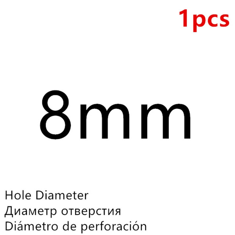 High Quality Hole Puncher Leather Hole Punch Round Steel Leather Craft Hollow Hole Punch 1mm-25mm Gaskets Plastic Rubber Tools