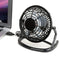 Summer Fashion Portable Desktop USB Fan DC 5V Mini Cooler Fans 180 Degree Rotatable Fan For Computer PC Laptop Notebook