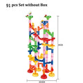142 Pcs Marble Run Building Blocks Marbles Slide Toys For Children DIY Creativity Constructor Educational Toys Children Gift