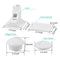 1Set Child Lock Children Protection Baby Safety Lock Drawer Latch Cabinet Door Lock Limiter Children Security Locks