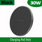 NEW 30W Fast Qi Wireless Charger Pad for iPhone 13 12 11 X Pro Max For Samsung Galaxy S21 S20 S10 S9 S8 Xiaomi Wireless Charging