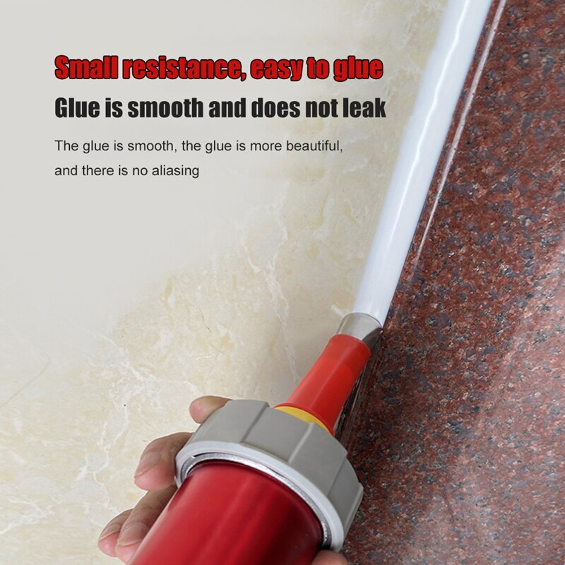 Binoax 14/22 Pcs Stainless Steel Caulk Nozzle Applicator with Base Caulking Finisher Sealant Finishing Tool For Kitchen Bathroom