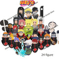 Naruto Sasuke Kakashi Akatsuki bricks Building Blocks Anime cartoon Mini Action Figures Heads Assembly Toys kids Christma Gifts