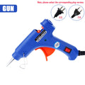 Hot Melt Glue Gun with 7mm*100m Glue Sticks 20W Electric Mini Household Heat Temperature Thermo Tool Industrial Repair Tools Gun