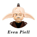 Disney Luke Skywalker Ahsoka Tano Building Block Yoda Obi-Wan Kenobi Sith Kylo Ren Count Dooku Starkiller Brick Figure Toy